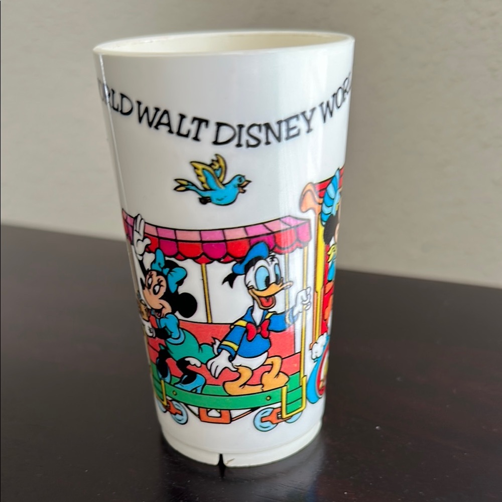 Vintage Walt Disney World plastic cup